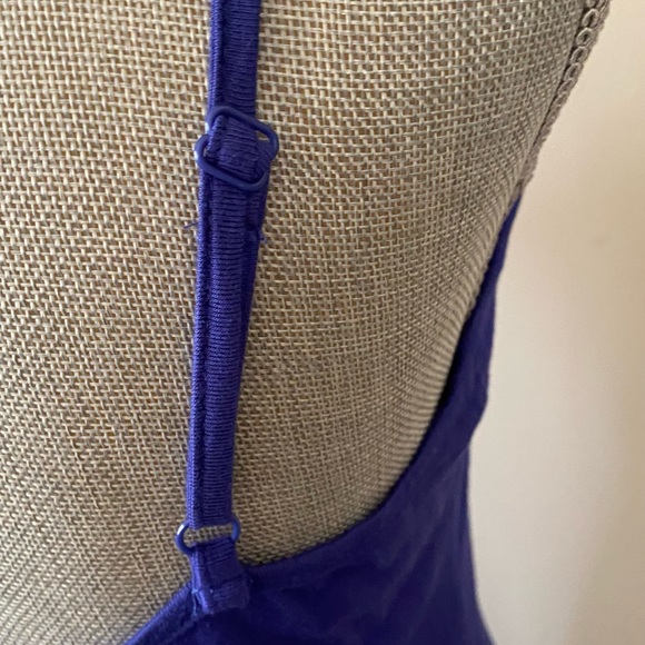 JOUICA 💙BLUE💙 FIT AND FLARE WITH POCKETS SLEEVELESS DRESS SIZE MEDIUM🌟NWT🌟 - Picture 9 of 13